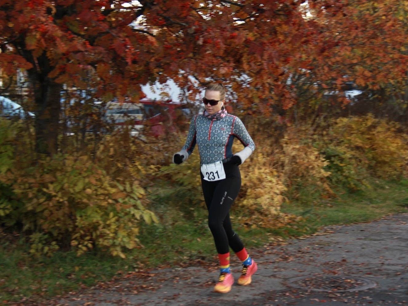 Ida Slorafoss på 12. plass på Hamar Backyard Ultra. Raskest totaltid av kvinner (3 totalt)